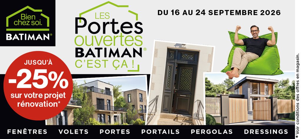 Portes ouvertes Batiman 2026